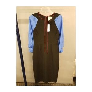 Orig $1170 Roksanda Structural Midi Dress